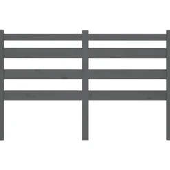 Tête de lit Gris 166x4x100 cm Bois massif de pin 818432><noscript><img width=