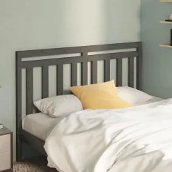 Tête de lit Gris 141x4x100 cm Bois massif de pin 817787>Vidaxl Sale