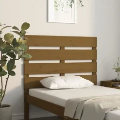 Tête de lit Marron miel 100x3x80 cm Bois massif de pin821335>Vidaxl Online