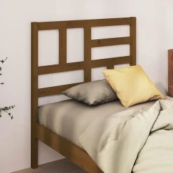 Vidaxl Tête de lit Marron miel 106x4x104 cm Bois massif de pin 818178* Tête De Lit