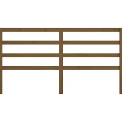 Vidaxl Tête de lit Marron miel 206x4x100 cm Bois massif de pin 817663* Tête De Lit