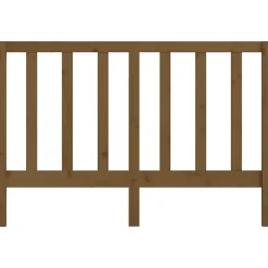 Vidaxl Tête de lit Marron miel 156x4x100 cm Bois massif de pin 817698* Tête De Lit