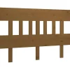 Vidaxl Tête de lit Marron miel 143,5x3x81 cm Bois massif de pin 819123* Tête De Lit