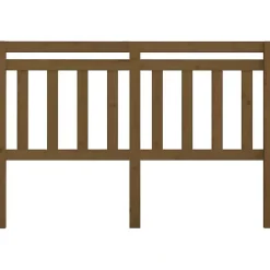 Vidaxl Tête de lit Marron miel 146x4x100 cm Bois massif de pin 814097* Tête De Lit