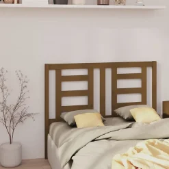 Vidaxl Tête de lit Marron miel 141x4x100 cm Bois massif de pin 818818* Tête De Lit