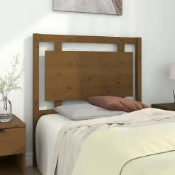 Tête de lit Marron miel 95,5x4x100 cm Bois massif de pin 817923>Vidaxl Discount