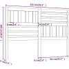 Vidaxl Tête de lit Marron miel, 141x4x100 cm Bois massif de pin* Tête De Lit