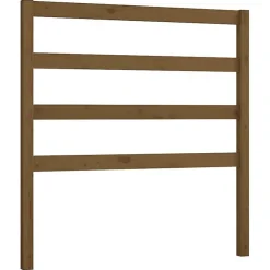 Tête de lit Marron miel 81x4x100 cm Bois massif de pin 817618>Vidaxl Clearance