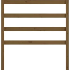 Tête de lit Marron miel 81x4x100 cm Bois massif de pin 817618><noscript><img width=