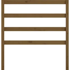 Tête de lit Marron miel 81x4x100 cm Bois massif de pin 817618><noscript><img width=