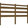 Vidaxl Tête de lit Marron miel 186x4x100 cm Bois massif de pin 818438* Tête De Lit