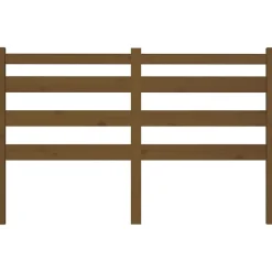 Vidaxl Tête de lit Marron miel 186x4x100 cm Bois massif de pin 818438* Tête De Lit