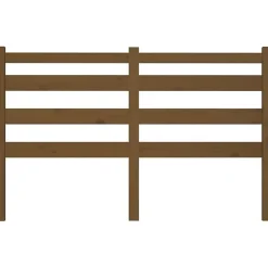 Vidaxl Tête de lit Marron miel 186x4x100 cm Bois massif de pin 818438* Tête De Lit