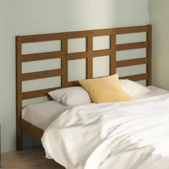 Tête de lit Marron miel 126x4x104 cm Bois massif de pin 818133>Vidaxl Clearance
