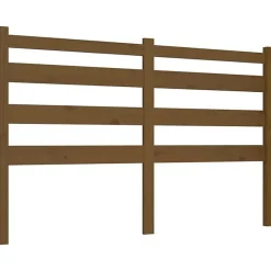 Tête de lit Marron miel 166x4x100 cm Bois massif de pin 818433>Vidaxl Discount