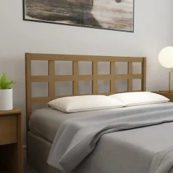 Tête de lit Marron miel 156x4x100 cm Bois massif de pin 817898>Vidaxl Hot