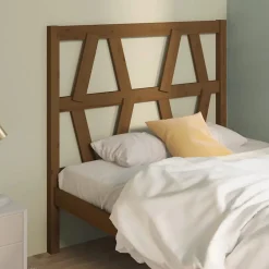 Vidaxl Tête de lit Marron miel 96x4x100 cm Bois massif de pin 818603* Tête De Lit