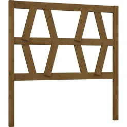 Vidaxl Tête de lit Marron miel 96x4x100 cm Bois massif de pin 818603* Tête De Lit