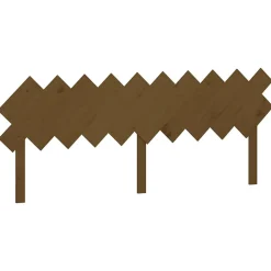Tête de lit Marron miel 196x3x80,5 cm Bois massif de pin 819243>Vidaxl Best