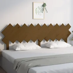 Tête de lit Marron miel 196x3x80,5 cm Bois massif de pin 819243>Vidaxl Best
