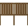 Vidaxl Tête de lit Marron miel 125,5x4x100 cm Bois massif de pin 818863* Tête De Lit