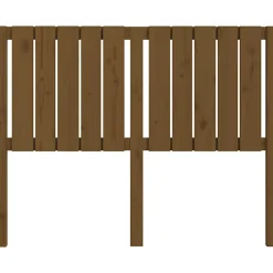 Vidaxl Tête de lit Marron miel 125,5x4x100 cm Bois massif de pin 818863* Tête De Lit