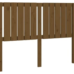 Vidaxl Tête de lit Marron miel 125,5x4x100 cm Bois massif de pin 818863* Tête De Lit