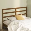 Tête de lit Marron miel 146x4x100 cm Bois massif de pin 817643>Vidaxl Best