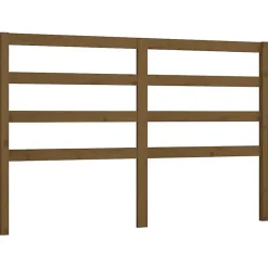 Tête de lit Marron miel 146x4x100 cm Bois massif de pin 817643>Vidaxl Best