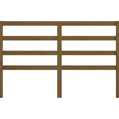 Tête de lit Marron miel 146x4x100 cm Bois massif de pin 817643><noscript><img width=