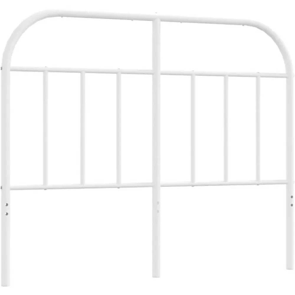 Vidaxl Tête de lit métal blanc 120 cm 353715* Tête De Lit