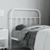 Tête de lit métal blanc 80 cm 352654>Vidaxl