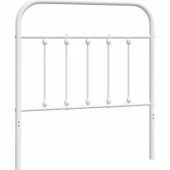 Tête de lit métal blanc 80 cm 352654>Vidaxl
