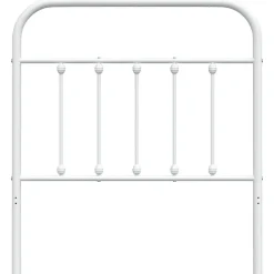 Tête de lit métal blanc 80 cm 352654><noscript><img width=