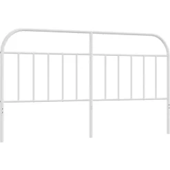 Vidaxl Tête de lit métal blanc 180 cm 353720* Tête De Lit