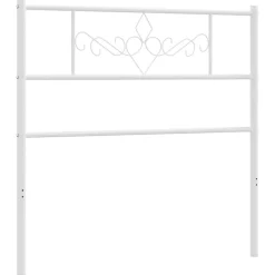 Tête de lit métal blanc 75 cm 355342><noscript><img width=