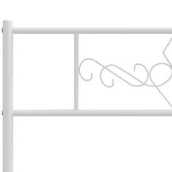 Tête de lit métal blanc 75 cm 355342><noscript><img width=