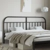 Tête de lit métal noir 200 cm 353673>Vidaxl Online