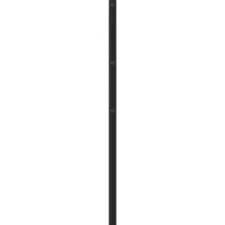 Tête de lit métal noir 100 cm 355296><noscript><img width=