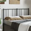 Tête de lit métal noir 160 cm 352515>Vidaxl Online