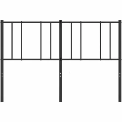 Tête de lit métal noir 160 cm 352515><noscript><img width=