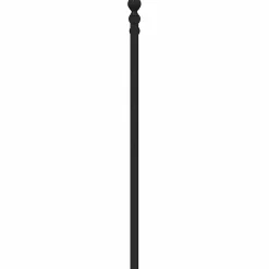 Vidaxl Tête de lit métal noir 160 cm 353572* Tête De Lit