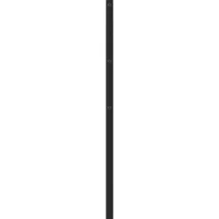 Tête de lit métal noir 75 cm 355293><noscript><img width=
