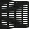 Vidaxl Tête de lit murale Noir 146x3x91,5 cm Bois massif de pin 824687* Tête De Lit