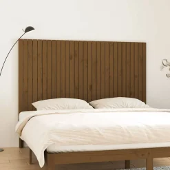 Tête de lit murale Marron miel 185x3x110 cm Bois massif de pin 824966>Vidaxl Clearance