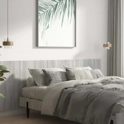 Tête de lit murale Sonoma gris 240x1,5x80 cm Bois d'ingénierie 816980><noscript><img width=