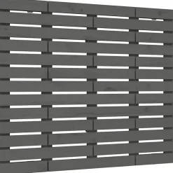 Tête de lit murale Gris 81x3x91,5 cm Bois massif de pin 824695>Vidaxl New