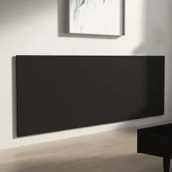 Vidaxl Tête de lit murale Noir 240x1,5x80 cm Bois d'ingénierie 811053* Tête De Lit
