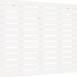 Tête de lit murale Blanc 81x3x91,5 cm Bois massif de pin 824694>Vidaxl Sale