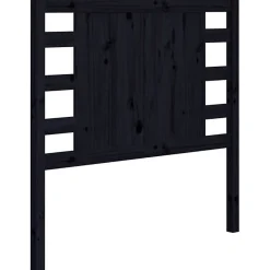 Tête de lit Noir 96x4x100 cm Bois massif de pin 818754>Vidaxl Best